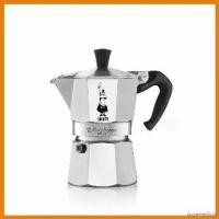 ราคา ingeneshop ความคงทน BIALETTI Moka Pot กาต้มกาแฟสด Express ขนาด เครื่องชงกาแฟและอุปกรณ์ 2/3/6cups ของแท้ (1730278035423594721)