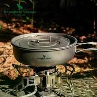 ราคา Biwei Pure Titanium Pot แคมป์ปิ้งกระทะกระทะแบนกระทะแบบพกพากลางแจ้งพร้อมฝาปิดสำหรับทอดไข่เครื่องครัวตั้งแคมป์ (1732461749260420297)