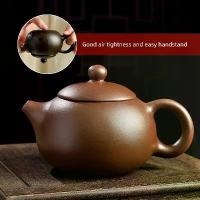 ราคา Tea pot กาน้ำชา กากรองชา กาน้ำชา Zisha ชุดน้ำชากังฟูที่บ้านกาน้ำชาขนาดเล็ก Xishi กาน้ำชาโบราณขนาดความจุชุดกาน้ำชาชงสามารถยืนคว่ำได้ (1734147933443425736)