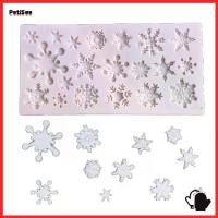 ราคา 3D เยลลี่ คริสต์มาส แม่พิมพ์เกล็ดหิมะ แม่พิมพ์อบ ช็อกโกแลต Fondant (1734413781590443210)