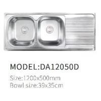 ราคา อ่าง2โซน+แผ่นตัดสแตนเลส Stainless Steel Double Trough Sink with Plate (1731584542275503537)