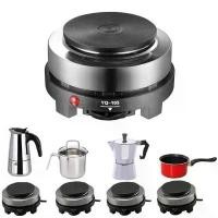 ราคา ส่งจากกรุงเทพกาดริปกาแฟ เตาไฟฟ้า เตาไฟฟ้าขนาดเล็ก Hot Plate ต้มกาแฟ ขนาดเล็ก พกพาสะดวก มัลติฟังก์ชั่น (1733615848191788859)