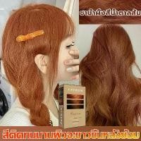 ราคา สีผมอินเทรนด์ CAYIROM สีส้มชาน้ำผึ้ง ปกปิดผมหงอก สีย้อมผม ยาย้อมผม ย้อมผมจากพืชธรรมชาต สีย้อมผมออแกนิก สีผม สีผมเกิร์ลกรุ๊ปเกาหลี (1734246483143525828)