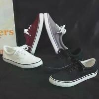 ราคา 2026 new super-fired shoes for lovers of canvas shoes pure color sulfide casual shoes (1734162210522432951)