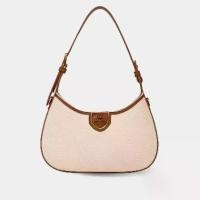 ราคา ESPRIT กระเป๋าสะพายไหล่ Curved Canvas Hobo Bag - Bagco ขนาด 18x7x26.5 ซม วัสดุ Canvas & Vegan Leather ทนทานและมีสไตล์ สำหรับทุกโอกาส ดีไซน์เรียบง่ายและหรูหรา มีเอกลักษณ์ซ่อนอยู่ (1733325023911904863)