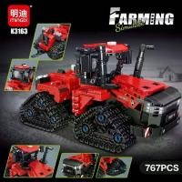 ราคา ขายร้อน Mingdi City Series ตัวต่อ รถแทรกเตอร์ รถเกี่ยวข้าว รถไถนา รถการเกษตร (1732989694898832520)