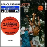 ราคา Best Seller- ♒[ลิขสิทธิ์แท้] MOLTEN ลูกบาส บาสเกตบอล บาส เบอร์ 7 Basketball Rubber B7R Classique (450) แถมฟรี ตาข่าย+เข็มสูบ❖ (1733996405339751655)