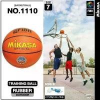 ราคา สินค้าดี ขายดี MIKASA มิกาซ่า บาสเก็ตบอลยาง Basketball RB #7 th 1110 FIBA (560) แถมฟรี ตาข่ายใส่ลูกฟุตบอล +เข็มสูบลม (1732886722234058484)