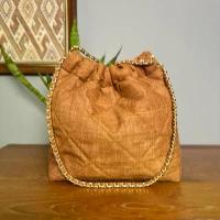 ราคา A SODA อโสดา กระเป๋าผ้าใยกัญชงย้อมสีธรรมชาติ ตัดเย็บเกรดส่งออก (1733324969296430959)