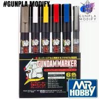 ราคา MR.HOBBY Gundam Marker Basic Set ชุดกันดั้มมาร์คเกอร์ GMS105 ปากกาสำหรับงานโมเดล (1733522011823376345)