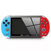 ราคา ผลิตภัณฑ์ขายดีของฉัน เครื่องเล่นเกมพกพา, PSP X7 4.3 นิ้ว / X7 / X12 5.1 นิ้ว, รองรับเกมมือถือย้อนยุค handheld controller เกมส์ กด ยุค 90 ชาร์จแบต (1733092313498092996)