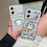 ราคา ที่ใส่บัตร เข้ากันได้กับ Xiaomi POCO M7 Pro, ลินา, โดเรมอน, อบเชย, กันกระแทก, โทรศัพท์, แทรกใสนุ่ม, เคสรูปถ่าย (1733184483112421074)