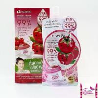 ราคา 2026 New Season Hit 1 Box (6 Sachets) Smooto Tomato Blugaria Yogurt Whitening Soothing Gel 40Ml.Smooth Tomato, Tomato Balsamic, Tomato Gel, Cream Sachet, 7-Eleven (1734062669855688425)