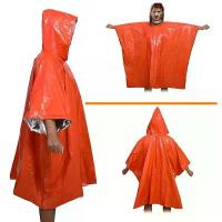ราคา Outdoor Emergency Raincoat Survival Emergency Camping Outdoor Hypothermia Insulation Thermal Equipment Survival Blanket Outdoor Supplies [2 Pieces] (1734276816241263980)