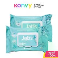 ราคา [COD] Jabs Mineral Wet Wipes [45 Sheets X 2Pcs] Wet Wipes, Natural Mineral Water Formula, 45 Sheets X 2 Packs (1733770997504182044)