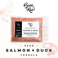 ราคา อาหารบาร์ฟ (สุนัข) BARF. สูตรปลาแซลมอนผสมเป็ด | (500g) - Salmon x Duck Formula (1732534856846050928)