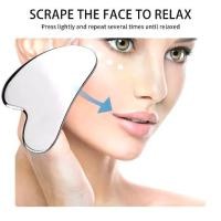 ราคา Gua Sha เครื่องนวดหน้า, สำหรับกระชับผิว, แบบพกพา, เครื่องมือเดินทาง (1733086419857606244)