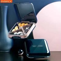 ราคา RYBACK กล่องยาพกพา ตลับใส่ยาพกพา ตลับใส่ยา Medicine box ตลับเก็บยาแบบพกพา กล่องแยกเม็ดยา กล่องวิตามิน แนะนำ (1734454550789653657)