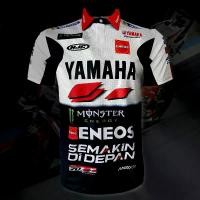 ราคา Yamaha Yamaha MotoGP Factory Team Polo Shirt Monster Energy United Racing Summer Dry Speed Ride Short Sleeve (1734177481253095385)