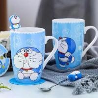 ราคา 2026 New Season Hit Cute Ceramic Hello Kitty Hello Kitty Pokonyan Ceramic Water Cup with Spoon Mug with Lid Milk Tea Cup (1734058117033854468)