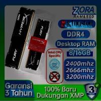ราคา [Intel CPU Only] Kingston HyperX DDR4 RAM 8GB/16GB 2400/2666/3200MHZ CL16 1.2V DIMM Desktop Memory (1733368261405476856)