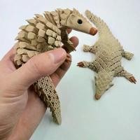 ราคา 3D Printed Toy Pangolin Armor Joint Decoration Small Statue Model, Desktop Ornament and Collectible (1733809151097078815)