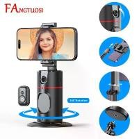 ราคา [COD] FANGTUOSI 2023 New 360 Rotation Gimbal Stabilizer Selfie Stick Monopod Desktop tracking gimbal PTZ For Smartphone live (1733478997681276483)