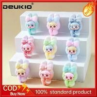 ราคา DEUKIO Cute Flocking Travel Bunny Plush Doll Creative Gift Desktop Ornament (1733564698018350741)