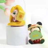 ราคา Duck Stitch Donald 6pcs Pooh Bear Classic Cute Chibi Action Figure Set Desktop Ornament (1734082525816719018)