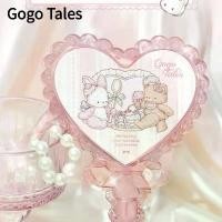 ราคา Gogo Tales ซีรีส์ Flipped Sweetheart กระจกแต่งหน้า กระจกถือ กระจกแต่งหน้าแบบพกพา กระจกแต่งหน้าสำหรับโต๊ะหอพัก กระจกแต่งหน้าที่ใช้งานได้หลากหลาย อุปกรณ์แต่งหน้า (1734322442493986021)