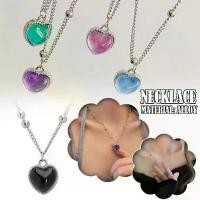 ราคา Japan And South Korea's Sweetest Popular Style Temperature-sensitive Couple Necklace Clavicle Z7O9 (1733559903459247227)