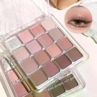 ราคา Magic Eyeshadow Palette Sunset Sixteen Colors Pearl Matte Earth Color Korean Makeup Eyeshadow (1733554651323597841)