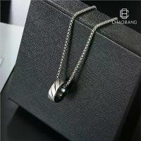 ราคา สร้อยคอจี้สแตนเลสไทเทเนียมสำหรับผู้ชาย สไตล์ฮิปฮอปเฉพาะกลุ่ม ไม่ซีดจาง เครื่องประดับผู้ชาย ให้ความรู้สึกพรีเมียม อเนกประสงค์ เครื่องประดับแฟชั่นแบบปรับแต่งได้ (1733952902009619526)