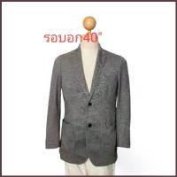 ราคา เสื้อสูทผู้ชาย เบลเซอร์ มือสอง Brand : UNIQLO (1734359337842738844)