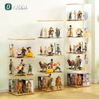 ราคา ตู้โชว์ ตู้หนังสือ ชั้นวางหนังสือ ตู้โชว์ใสสามด้าน การหมุน360 ° ตู้โชว์กระจก ชั้นวางหนังสือที่ทันสมัย (1733829664846939623)