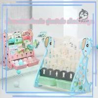 ราคา ✫ชั้นวางหนังสือเด็ก ตู้หนังสือ สไตล์การ์ตูน ลายยีราฟ พร้อมชั้นเก็บของเล่น 3 ชั้น4 ชั้น ติดตั้งง่าย หนาพิเศษสำหรับเด็ก ลา♂ (1732790224370173409)