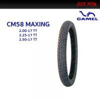 ราคา [Tiktok] Camel Cm58 Outer Tire, Maxing Pattern, 2.00-17, 2.25-17, 2.50-17, Motorcycle Tire, Uses Inner Tube. (1734429895035946724)