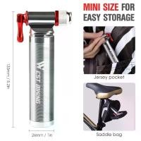 ราคา ปั๊มจักรยานขนาดเล็ก CO2 Inflator Road Mountain Bikes ปั๊มยางจักรยานสำหรับ Presta และ Schrader (1732679750669665599)