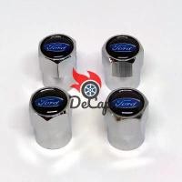 ราคา จุกลม ยางรถยนต์ พร้อมโลโก้ ฟอร์ด Ford 1 ชุด (4 อัน) - Car Tire Valve Caps COD (1734402383283783543)