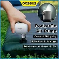 ราคา ปั๊มลมไร้สาย Baseus Mini Air Inflator สำหรับที่นอนลม เตียง ที่นอนเป่าลม ห่วงยาง (1733564182437070834)