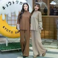 ราคา [ Honey Airport Look Set - F23 ] 4 สี I ชุดเซ็ท เสื้อไหมพรมคอเต่า เสื้อคอเต่า + กางเกงไหมพรม ขายาว / ชุดขึ้นเครื่อง (1733793742875952519)