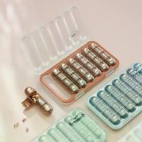 ราคา กล่องใส่ยารายสัปดาห์ 3/4 ครั้งต่อวัน กล่องใส่ยาพร้อม 28 ช่อง สำหรับวิตามิน อาหารเสริม และยา เหมาะสำหรับการเดินทาง (1732714129183705080)