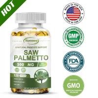 ราคา Saw Palmetto Softgels, Xemenry, สนับสนุนสุขภาพต่อมลูกหมาก, อาหารเสริม, มีให้เลือก 30/60/120 Softgels (1732846478292321603)