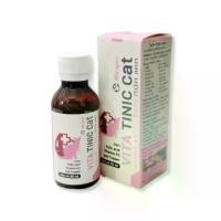 ราคา Vita Tinic Cat อาหารเสริม วิตามิน ทองแดง ธาตุเหล็ก กรดโฟลิก และอื่นๆ สำหรับแมว 60 ml. (1731132945617291856)