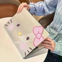 ราคา Miranda is ready to ship the Hellokitty Glitter Clear MacBook Case for Pro16 M4/M3 A3113 M3 Air13 and MacBook Air15. (1733167990869361922)