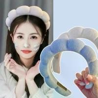 ราคา ที่คาดผมสีเมฆสีน้ำเงิน สำหรับผู้หญิง สไตล์ใหม่ 2025 กิ๊บติดผมแบบกด โฟมล้างหน้า ที่คาดผมฟองน้ำ เครื่องประดับผมเรียบง่ายและสง่างาม (1732205146485590318)
