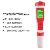 ราคา ปุ๋ย AB สำหรับปลูกผักไฮโดรโปรนิกส์เครื่อง วัด ค่า ph วัดธาตุอาหารab สำหรับการปลูกผักไฮโดรโปนิกส์ สระว่ายน้ำ 4in1 ph ec tds temp ไฮโดรโปรนิกส์ Hydroponics ph meter ec meter 4-in-1 มีประกัน ส่งด่วน (173