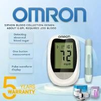 ราคา Omron Blood Glucose Meter SET ชุดเครื่อง+แผ่นตรวจ50+เข็มเจาะ50 ชิ้น เครื่องตรวจวัดระดับน้ำตาลในเลือด(เบาหวาน) ชิ้นเครื่องวัดน้ำตาล เครื่องตรวจเบาหวาน วัดเบาหวาน ตรวจเบาหวาน ตรวจน (1733548171584177294)