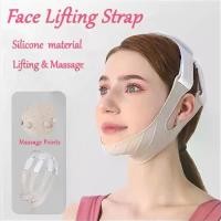 ราคา สายรัดบาง ยางยืด ผ้าพันแผลลดน้ำหนักจากซิลิโคน ยกกระชับคางและแก้ม หน้ากากอนามัย ที่จัดรูปหน้าแบบ V Line สายรัดยกกระชับใบหน้า ผลิตภัณฑ์ดูแลผิว (1733769696145409409)
