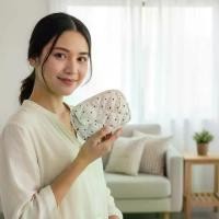 ราคา Dashu กระเป๋ากล้อง ลายจุด กระเป๋าเก็บผ้าอนามัย ปัก หนาขึ้น กระเป๋าใส่ผ้าอนามัย ความจุขนาดใหญ่ แบบเกาหลี กระเป๋าเครื่องสำอาง ทุกวัน (1734333269546665489)